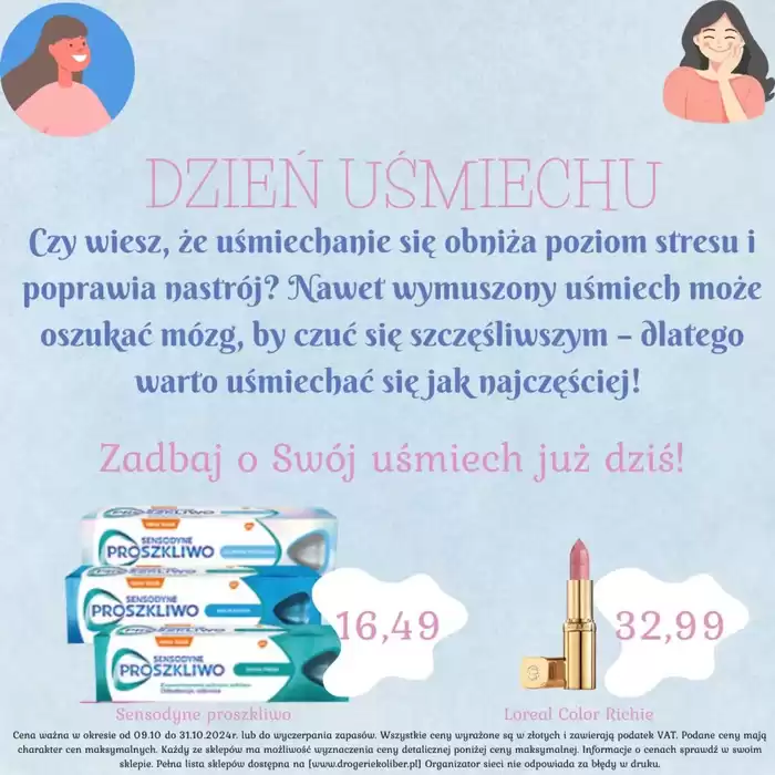 Katalog Drogerie koliber | Zadbaj o Swój uśmiech już dziś! | 9.10.2024 - 31.10.2024