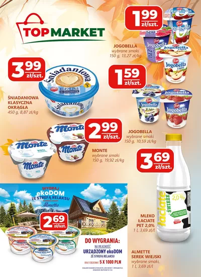 Katalog Polska Grupa Supermarketów w: Gdynia | Jesienna oferta produktów nabiałowych | 7.10.2024 - 31.10.2024