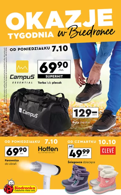 Katalog Biedronka w: Nowy Targ | Aktualne promocje specjalne | 8.10.2024 - 22.10.2024