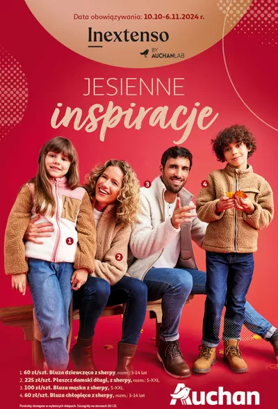 Katalog Auchan w: Siemianowice | Katalog Jesienne inspiracje Inextenso by AUCHANLAB | 10.10.2024 - 6.11.2024