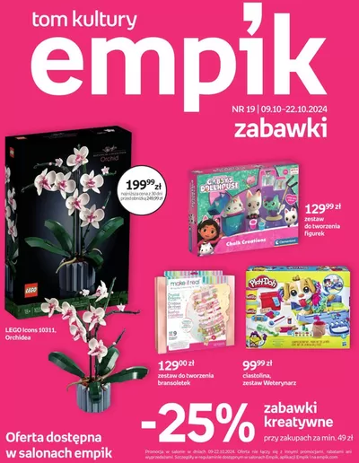 Katalog Empik | Ekskluzywne okazje | 9.10.2024 - 22.10.2024