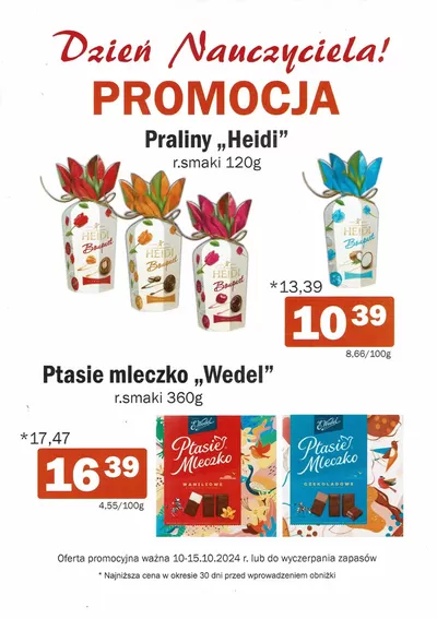 Katalog Jubilat | Promocja na DZIEŃ NAUCZYCIELA! | 12.10.2024 - 26.10.2024