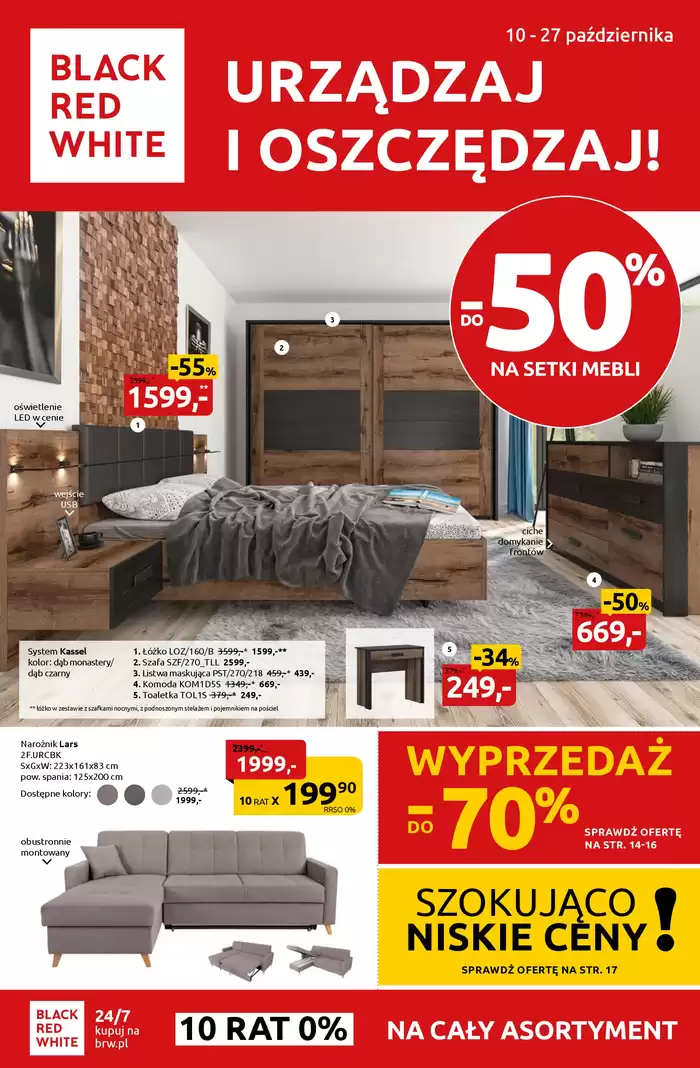 Katalog Meble Gust | Urządzaj i oszczędzaj do -50% na setki mebli | 12.10.2024 - 26.10.2024