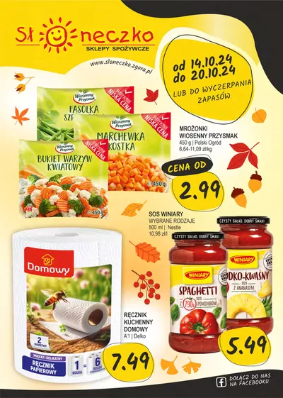 Katalog Słoneczko | Szeroki wybór ofert | 15.10.2024 - 29.10.2024