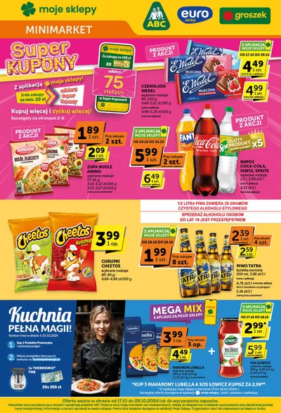 Katalog abc | abc Gazetka Minimarket | 17.10.2024 - 29.10.2024