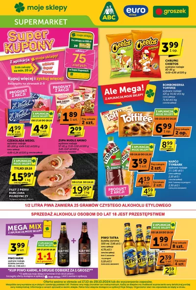 Katalog abc w: Warszawa | abc Gazetka Supermarket | 17.10.2024 - 29.10.2024