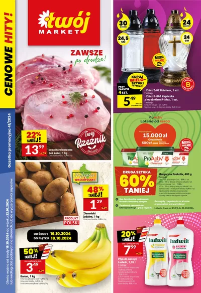 Katalog Twój Market | Aktualne oferty i promocje | 16.10.2024 - 22.10.2024