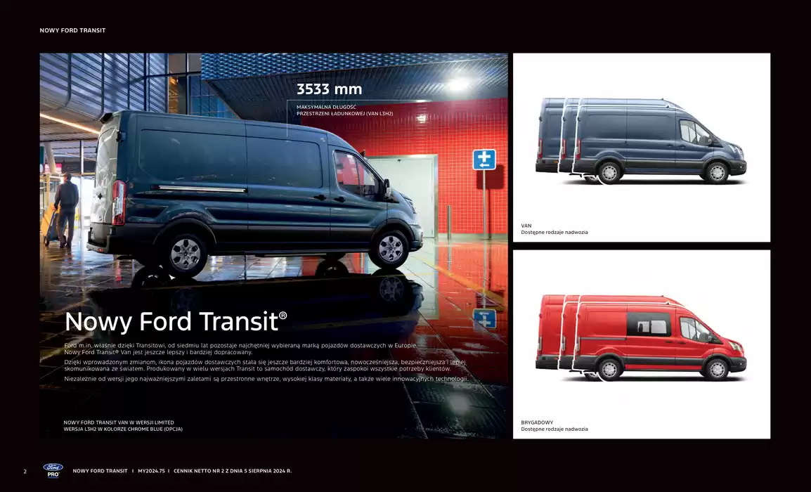 Katalog Ford | FORD E-TRANSIT | 16.10.2024 - 16.10.2025