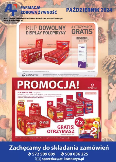 Katalog AT | Farmacja / zdrowa żywność | 16.10.2024 - 31.10.2024