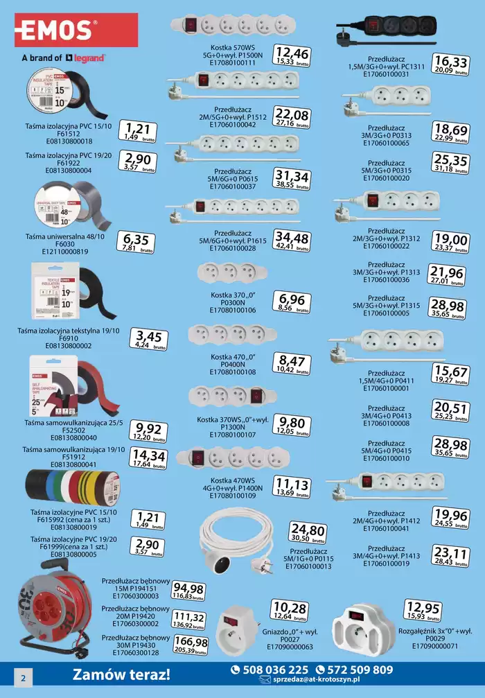 Katalog AT w: Wrocław | Oświetlenie / elektryka | 16.10.2024 - 14.11.2024