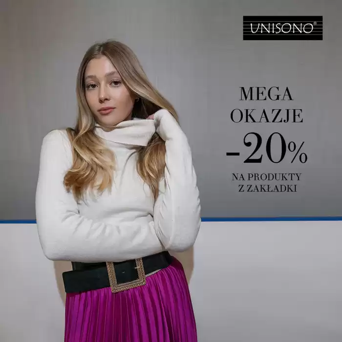 Katalog Unisono | Mega okazje - 20 %  | 16.10.2024 - 30.10.2024