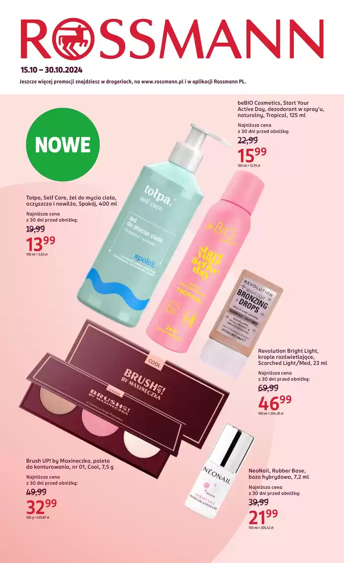 Katalog Rossmann w: Warszawa | Rossmann gazetka | 17.10.2024 - 31.10.2024