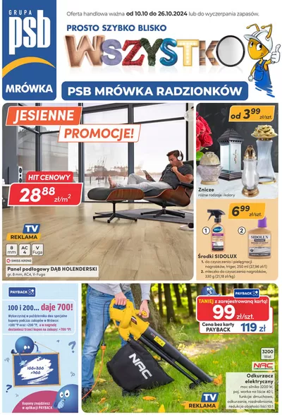 Promocje Budownictwo i ogród w Bytom | Nasze najlepsze oferty dla Ciebie de Mrówka | 10.10.2024 - 26.10.2024