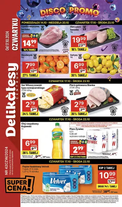 Katalog Delikatesy Centrum w: Poznań | Aktualne oferty i promocje | 17.10.2024 - 23.10.2024