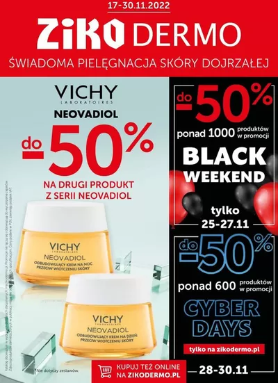 Promocje Perfumy i kosmetyki w Bielsko-Biała | Aktualne okazje i oferty de Ziko Apteka | 17.10.2024 - 30.10.2024