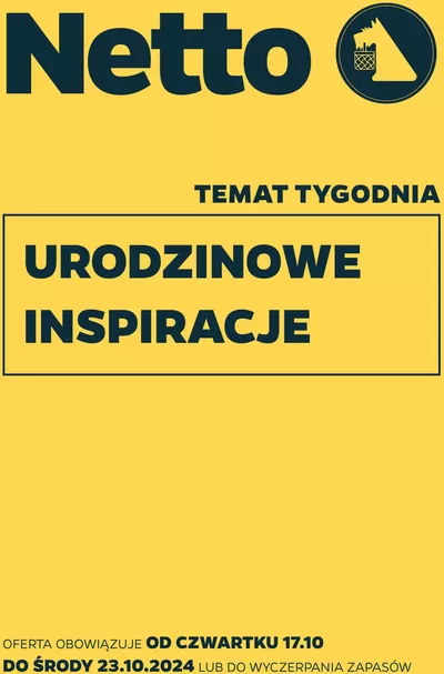 Katalog Netto w: Chrzanów | Aktualne oferty i promocje | 16.10.2024 - 23.10.2024