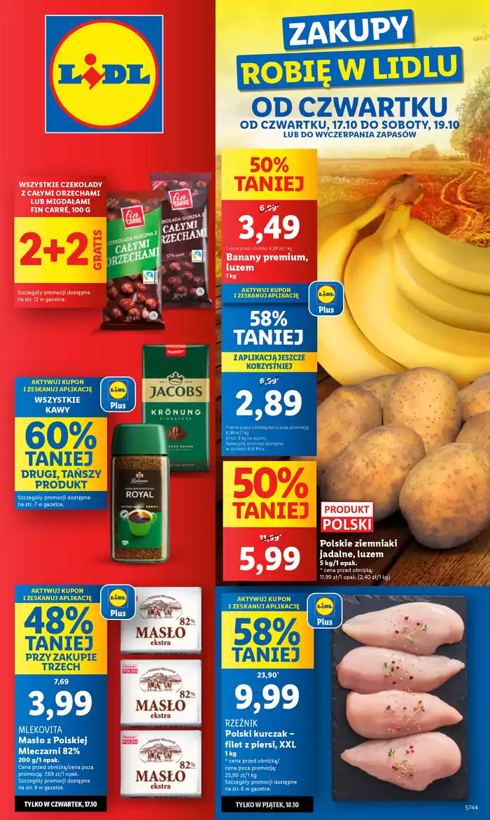 Katalog Lidl w: Warszawa | OFERTA WAŻNA OD 17.10 DO 19.10 | 16.10.2024 - 19.10.2024