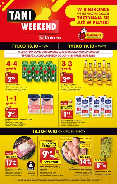 Katalog Biedronka w: Legionowo | Nasze najlepsze oferty dla Ciebie | 18.10.2024 - 1.11.2024