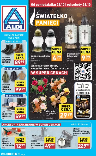 Katalog Aldi w: Łódź | Aktualne oferty i promocje | 18.10.2024 - 1.11.2024