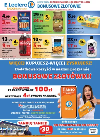 Katalog E.Leclerc | Nowe oferty do odkrycia | 19.10.2024 - 2.11.2024