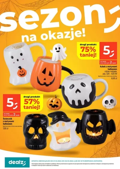 Katalog Dealz w: Warszawa | Dealz SEZON | 19.10.2024 - 2.11.2024