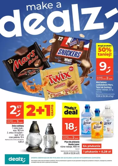 Promocje Supermarkety w Radom | Dealz NOWA GAZETKA de Dealz | 17.10.2024 - 23.10.2024