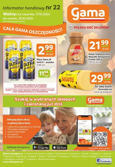 Katalog GAMA | Atrakcyjne oferty specjalne dla wszystkich | 19.10.2024 - 2.11.2024