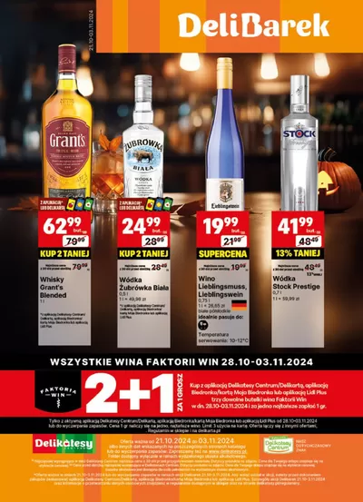 Katalog Delikatesy Centrum w: Bytom | Oszczędzaj teraz dzięki naszym ofertom | 21.10.2024 - 3.11.2024