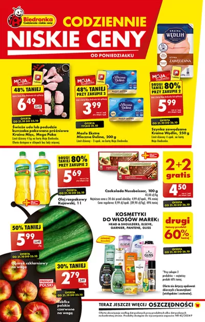 Katalog Biedronka | Specjalne oferty dla Ciebie | 21.10.2024 - 4.11.2024