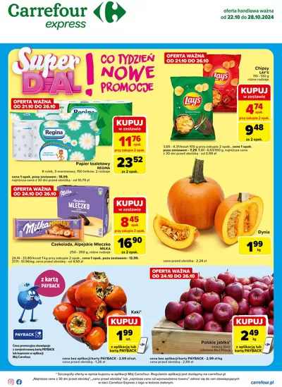 Promocje Supermarkety w Kraków | Aktualne okazje i oferty de Carrefour Express | 21.10.2024 - 28.10.2024