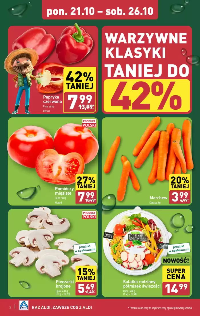 Katalog Aldi | Nasze najlepsze oferty dla Ciebie | 21.10.2024 - 4.11.2024