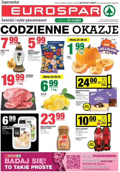 Katalog Spar | Oferty dla łowców okazji | 21.10.2024 - 4.11.2024