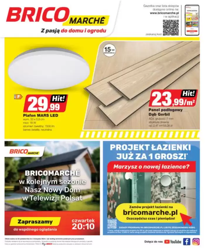 Katalog Bricomarche w: Kraków | Aktualne oferty i promocje | 23.10.2024 - 2.11.2024