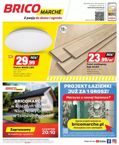 Promocje Budownictwo i ogród w Bytom | Aktualne oferty i promocje de Bricomarche | 23.10.2024 - 2.11.2024