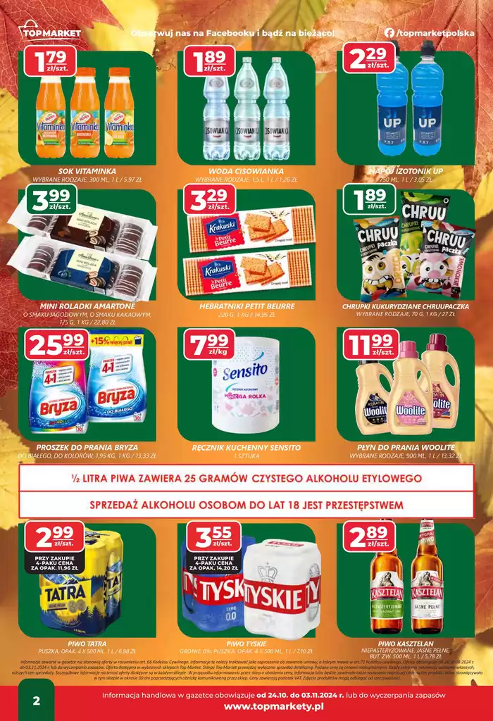 Katalog Top Market | Najlepsze oferty dla wszystkich klientów | 22.10.2024 - 5.11.2024