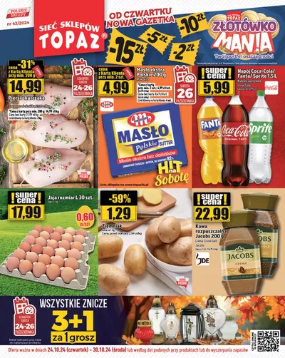 Katalog Topaz | Odkryj atrakcyjne oferty | 24.10.2024 - 30.10.2024