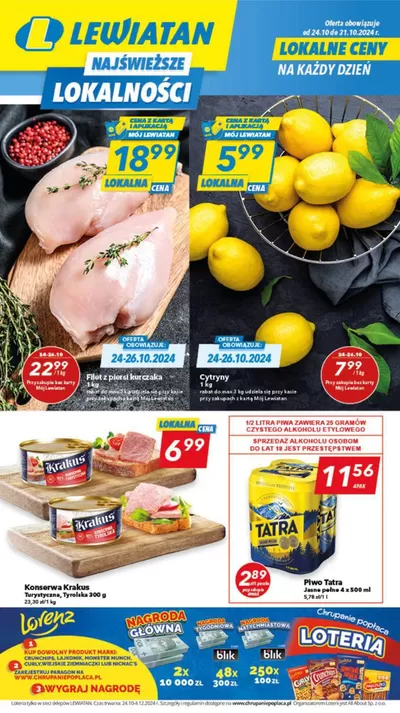 Katalog Lewiatan w: Mirosławiec | Ekskluzywne oferty dla naszych klientów | 22.10.2024 - 5.11.2024