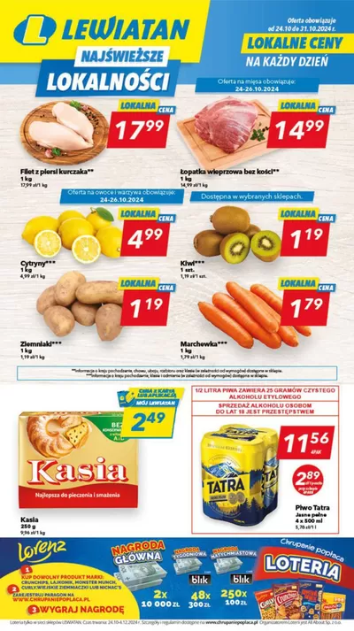 Katalog Lewiatan w: Opatówek | Najlepsze oferty i rabaty | 22.10.2024 - 5.11.2024