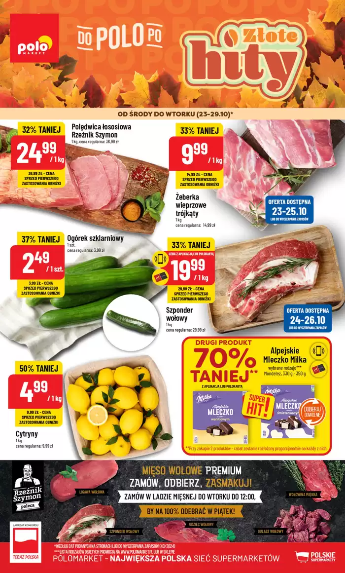 Katalog Polomarket w: Wrocław | Polomarket gazetka | 23.10.2024 - 6.11.2024