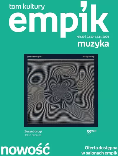 Katalog Empik w: Łódź | Oszczędzaj teraz dzięki naszym ofertom | 23.10.2024 - 12.11.2024