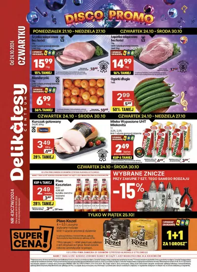 Katalog Delikatesy Centrum w: Piastów | Szeroki wybór ofert | 24.10.2024 - 30.10.2024