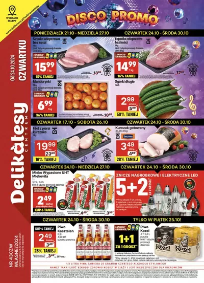 Katalog Delikatesy Centrum w: Kraków | Świetna oferta dla wszystkich klientów | 24.10.2024 - 30.10.2024