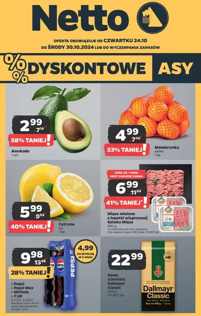 Katalog Netto w: Zawiercie | Rabaty i promocje | 23.10.2024 - 30.10.2024