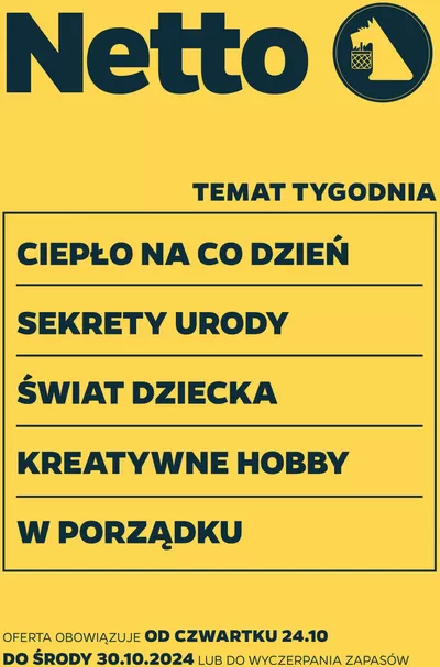 Katalog Netto | Świetna oferta dla łowców okazji | 23.10.2024 - 30.10.2024