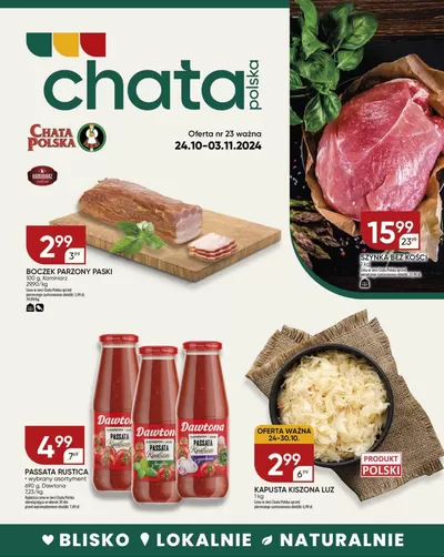 Katalog Chata Polska w: Gniezno | Chata Polska gazetka | 24.10.2024 - 7.11.2024