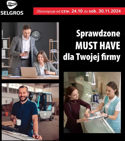 Katalog Selgros w: Kraków | Katalog Must Have | 24.10.2024 - 30.11.2024