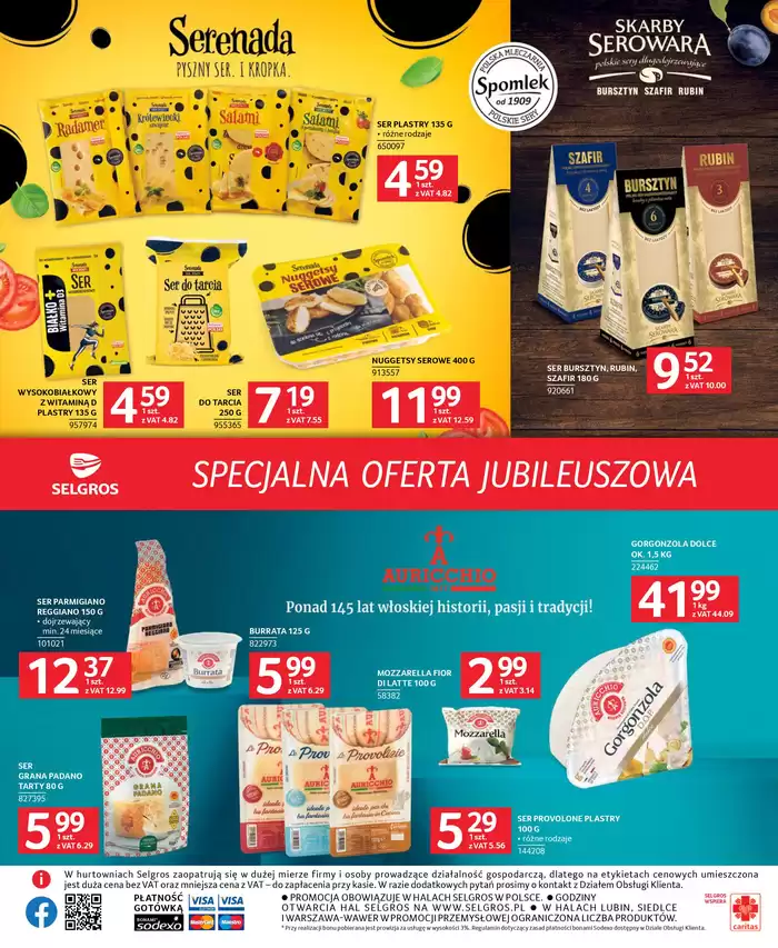 Katalog Selgros w: Kraków | Specjalna Oferta Jubileuszowa | 24.10.2024 - 6.11.2024