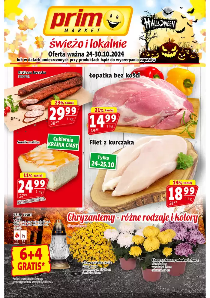 Katalog Prim Market w: Łomża | Świetna oferta dla wszystkich klientów | 24.10.2024 - 30.10.2024