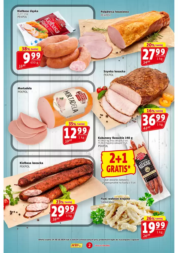 Katalog Prim Market w: Łomża | Świetna oferta dla wszystkich klientów | 24.10.2024 - 30.10.2024