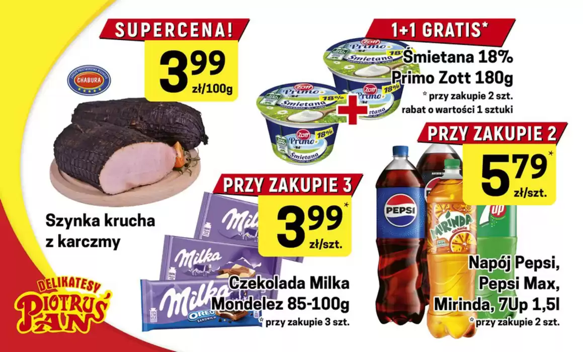 Katalog Delikatesy Piotruś Pan w: Przemyśl | Supercena ! | 24.10.2024 - 30.10.2024